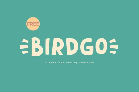 Birdgo Display Font for Modern Web Design