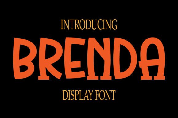 Brenda Font for a Cheerful and Professional Brand Identity