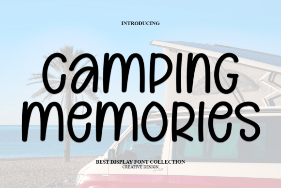 Camping Memories Font for Modern Branding