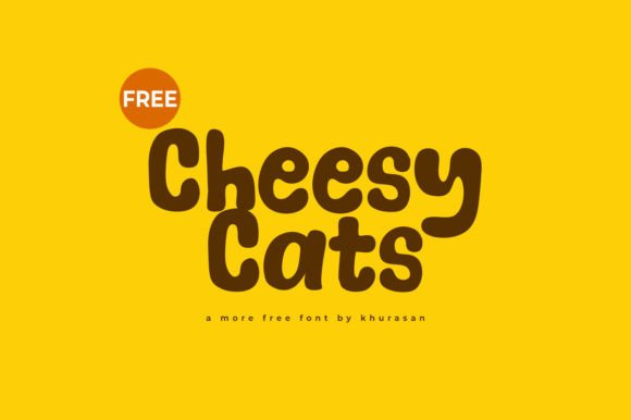 Cheese Cats Font for Modern Branding Projects