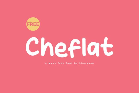 Cheflat: A Modern Font for Editorial Design