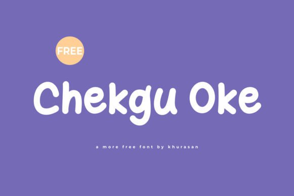 Chekgu Oke Display Font for Modern Editorial Design