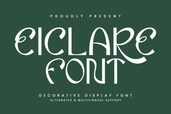 Eiclare Font for Eye-Catching Web Design