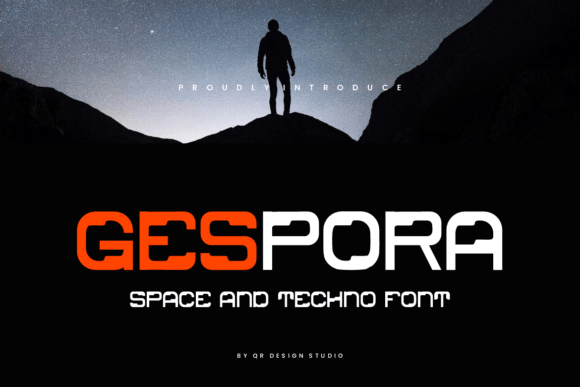 Gespora Font for Bold Branding and Web Design