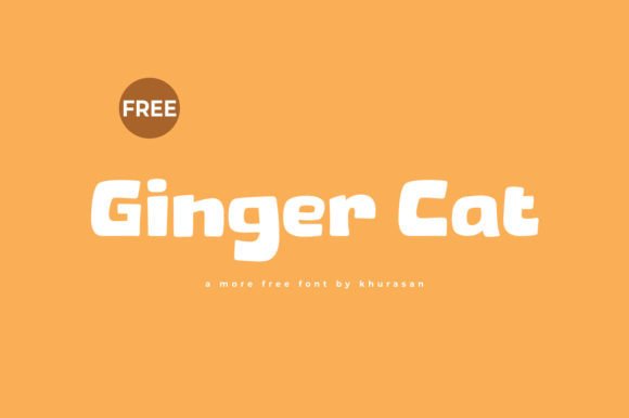 Ginger Cat Font for Modern Branding and Creative Projects