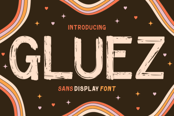 Gluez: A Modern Font for a Polished Brand Look