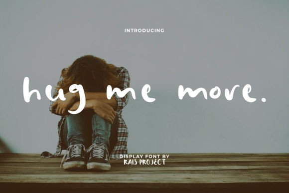 Hug Me More: A Playful Font for Modern Editorial Design