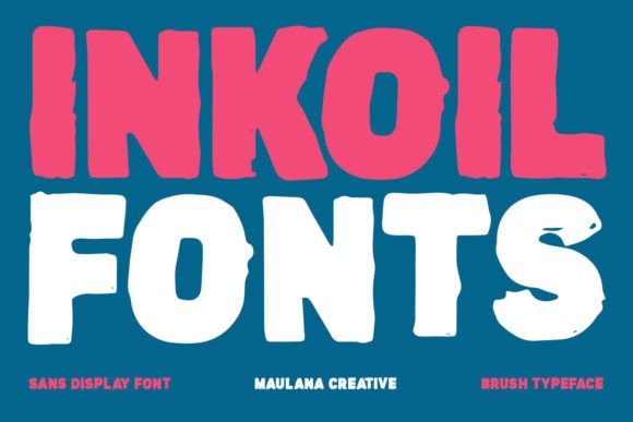 Inkoil Font for Eye-Catching Web Design