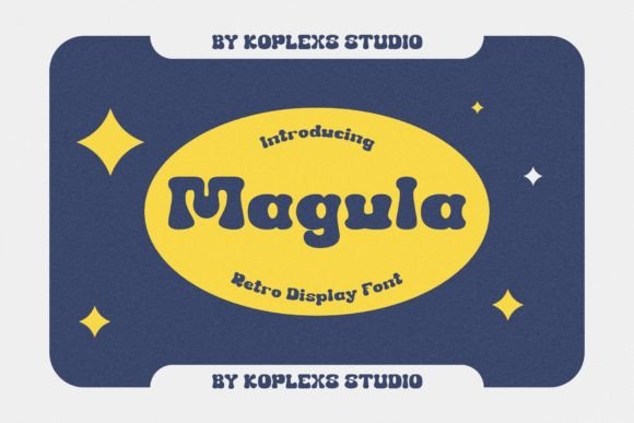 Magula: A Retro Groovy Font for Bold Branding