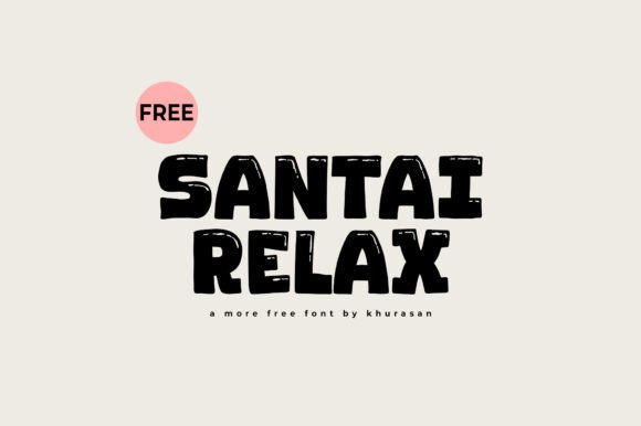 Santai Relax for Modern Branding and Creative Projects