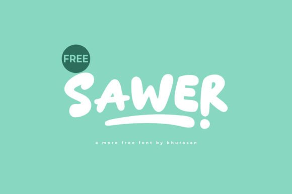Sawer: A Modern Display Font for Eye-Catching Branding