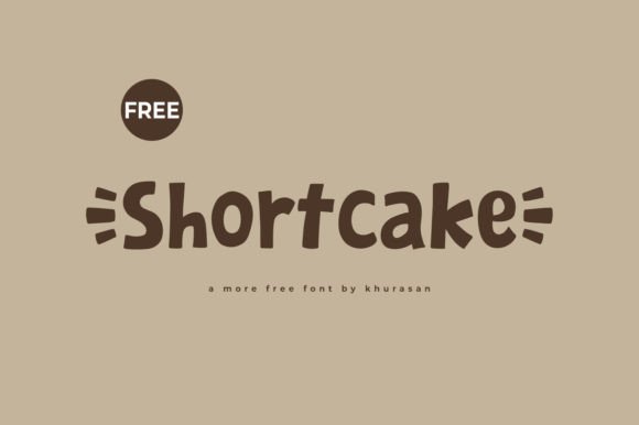 Shortcake: A Modern Display Font for Creative Projects