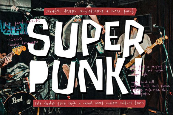 Super Punk Font for Bold Digital Branding