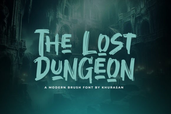 The Lost Dungeon Font for Professional Branding and Design