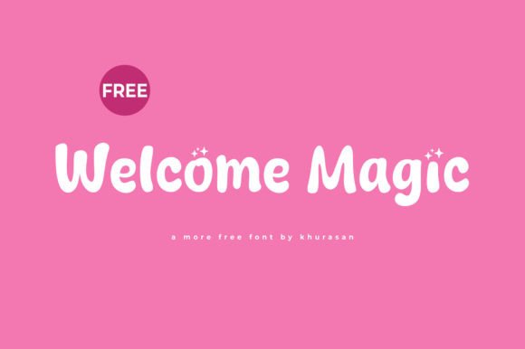 Welcoming Your Brand with Welcome Magic Font