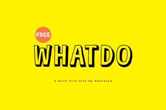 Whatdo Font for Modern Web Design and Branding