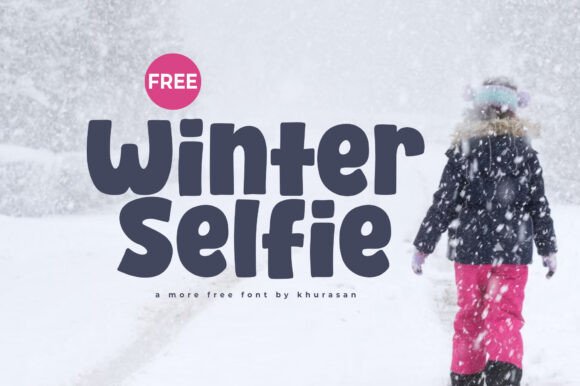 Winter Selfie: A Modern Font for Creative Branding Projects